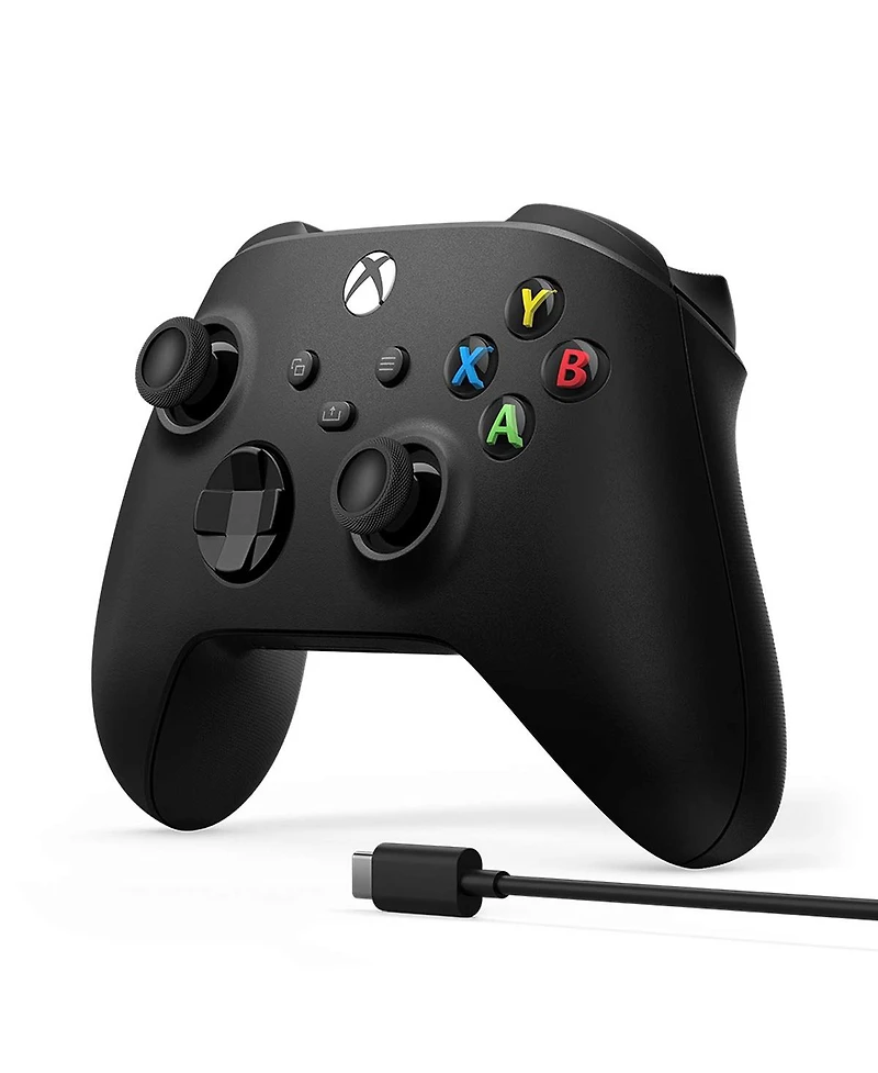 Microsoft Xbox Wireless Controller + Usb-c Cable - Black