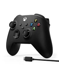 Microsoft Xbox Wireless Controller + Usb-c Cable - Black