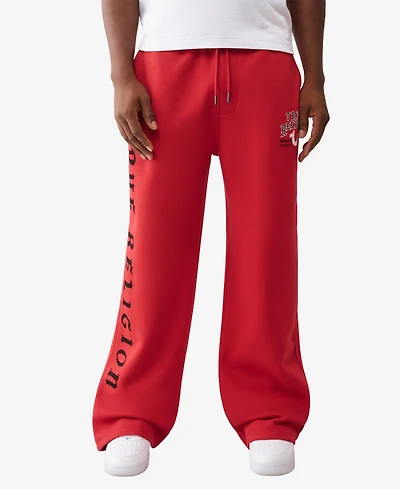 True Religion Men's Flag Design Sweatpants