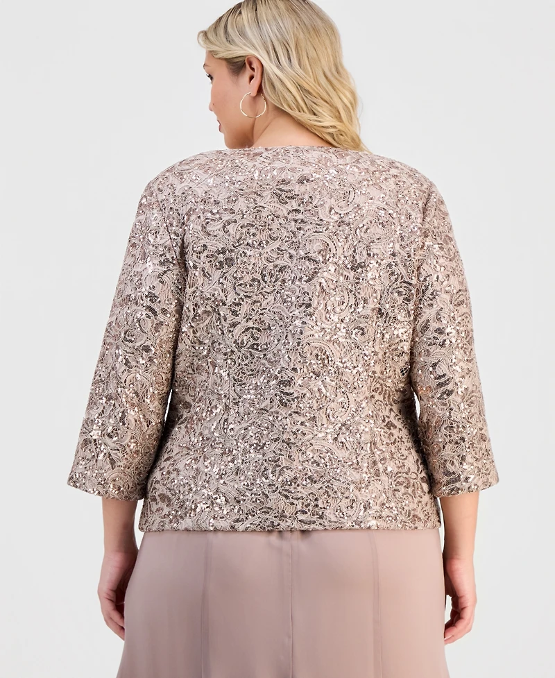 Alex Evenings Plus Jacket Dress