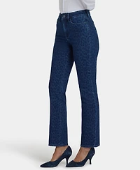 Nydj Petite High Rise Marilyn Straight Jeans