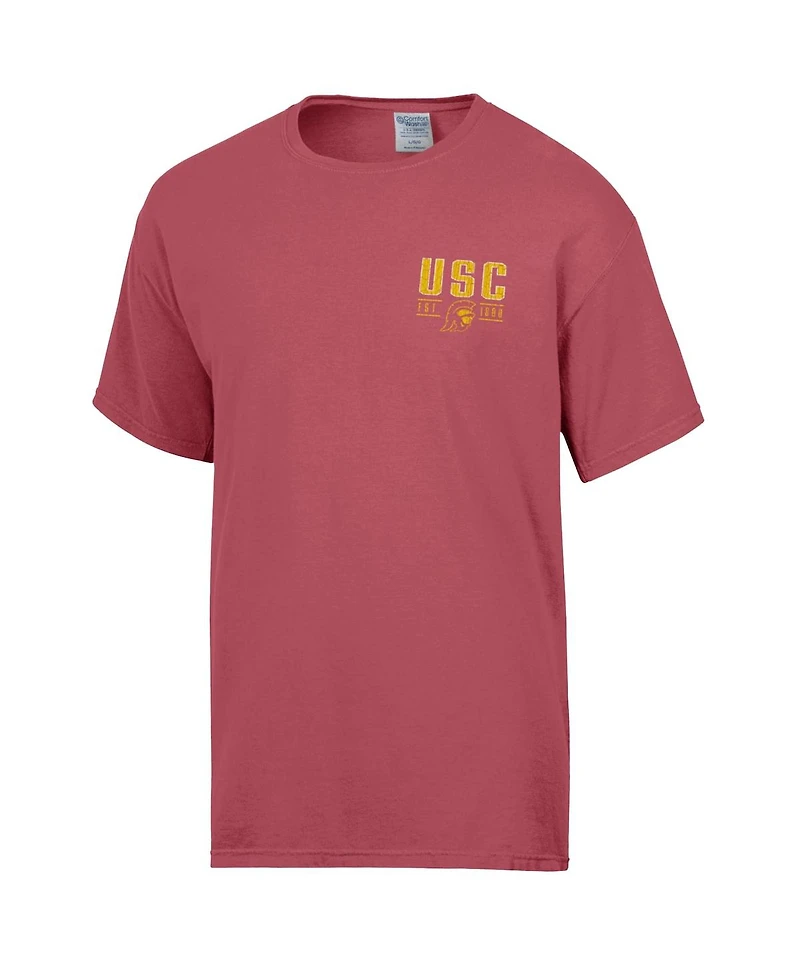 Comfortwash Men's Cardinal Usc Trojans Big Name T-Shirt