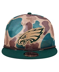 New Era Men's Camo Philadelphia Eagles Duck Camo 9FIFTY Snapback Hat
