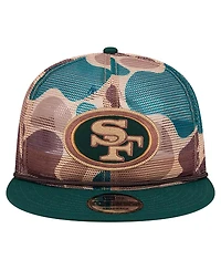 New Era Men's Camo San Francisco 49ers Duck Camo 9FIFTY Snapback Hat