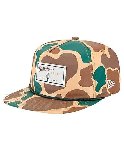 New Era Men's Camo Buffalo Bills Duck Rope 19TWENTY Adjustable Hat
