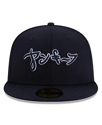 New Era x Hyperfly Men's Navy York Yankees 59FIFTY Fitted Hat