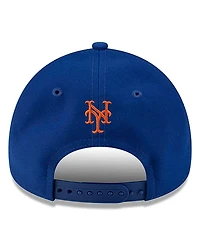 New Era x Hyperfly Men's Royal New York Mets A-Frame 9FORTY Adjustable Hat