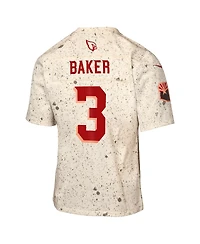 Nike Big Boys and Girls Budda Baker Natural Arizona Cardinals 2025 Rivalries Collection Game Jersey