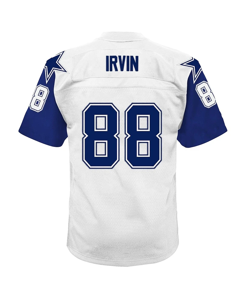 Mitchell & Ness Big Boys and Girls Michael Irvin White Dallas Cowboys 1994 Alternate Legacy Jersey