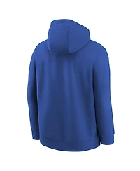 Nike Big Boys and Girls Blue Orlando Magic 2025/26 Club Fleece Practice Hoodie
