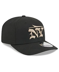 New Era Men's Black New York Jets 2025 Rivalries Collection Fan Pack 9SEVENTY Adjustable Hat