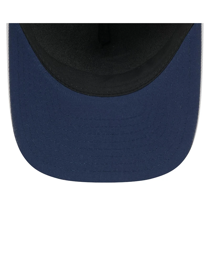 New Era Big Boys and Girls Wolf Gray Seattle Seahawks 2025 Rivalries Collection 9FORTY A-Frame Adjustable Hat