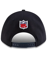 New Era Men's Pitch Blue Miami Dolphins 2025 Rivalries Collection Sideline A-Frame 9FORTY Adjustable Hat