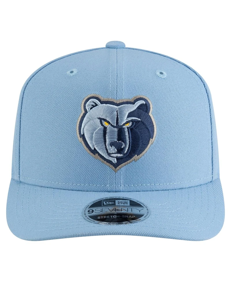 New Era Men's Light Blue Memphis Grizzlies 9SEVENTY Stock Adjustable Hat