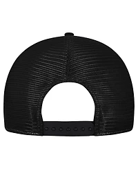 New Era Men's Cream/Black Atlanta Falcons Cutout A-Frame 9FIFTY Snapback Hat