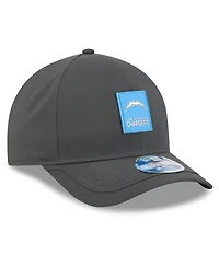 New Era Men's Charcoal Los Angeles Chargers 2025 Sideline Cold Weather 9FORTY M-Crown Adjustable Hat