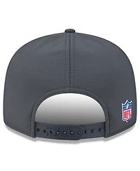 New Era Men's Charcoal Buffalo Bills 2025 Sideline Cold Weather Split Panel 9FIFTY Snapback Hat