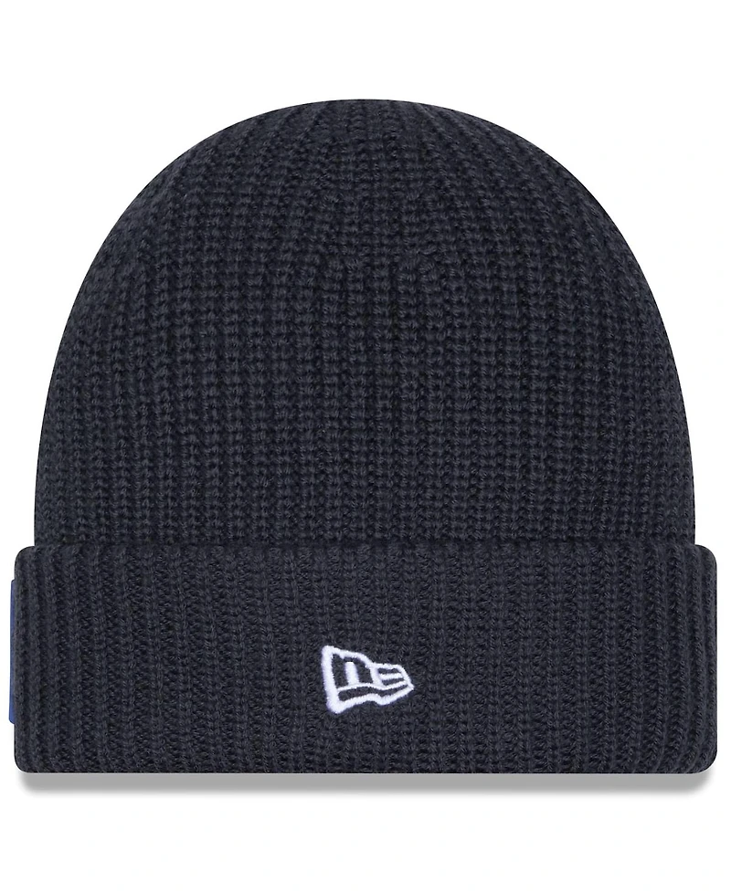 New Era Men's Charcoal Los Angeles Rams 2025 Sideline Cold Weather Cuffed Knit Hat