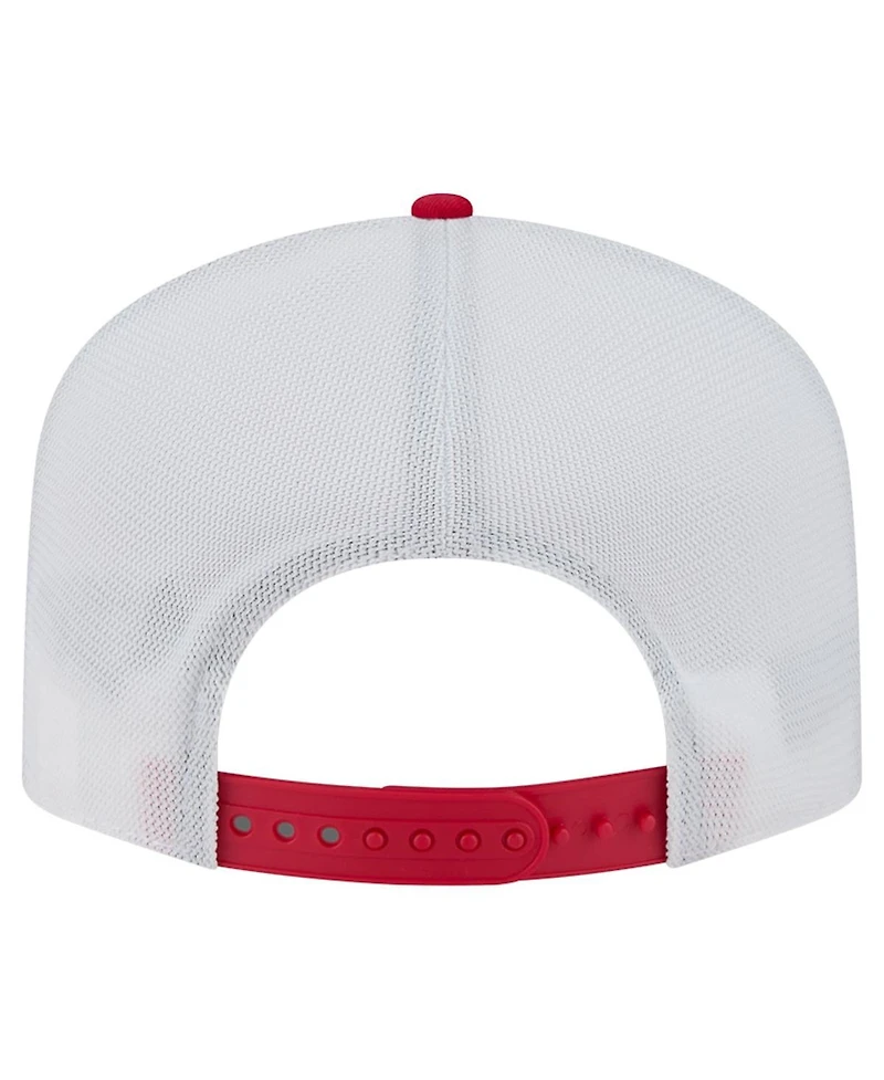 New Era Men's Scarlet/White San Francisco 49ers Patch 19TWENTY Adjustable Hat