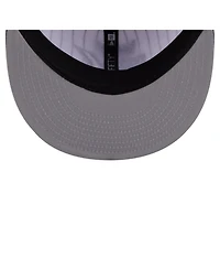 New Era Men's White Sacramento Kings Deceptor Pinstripe 9FIFTY Snapback Hat