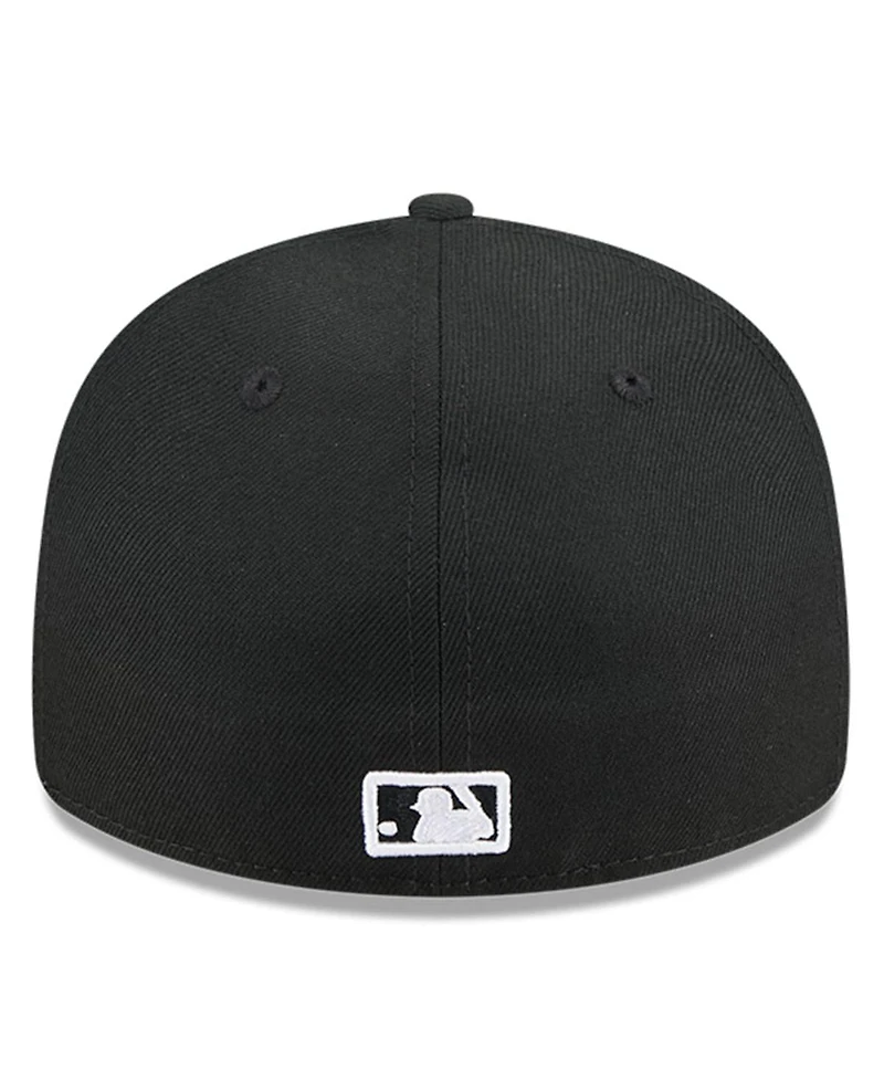 New Era Men's Black Colorado Rockies Baseball Hall of Fame 59FIFTY Low Profile Fitted Hat