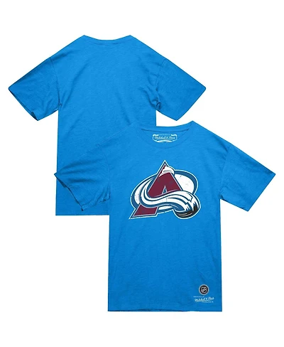 Mitchell & Ness Men's Blue Colorado Avalanche Heritage T-Shirt