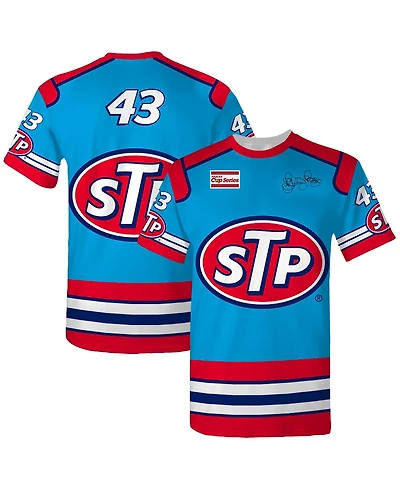 Checkered Flag Sports Men's Blue Richard Petty Stp Legend Uniform T-Shirt