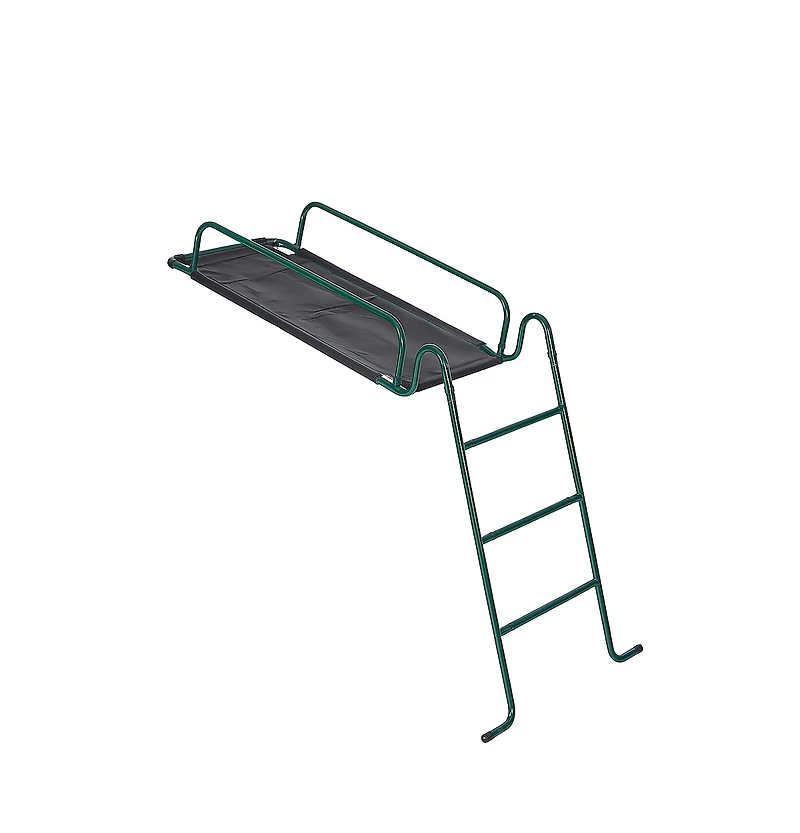 JumpKing Climbing Bridge/Ladder Accessory – Compatible Add-On for 2-Level Climbing Den Playset (Compatible with Jkcf)