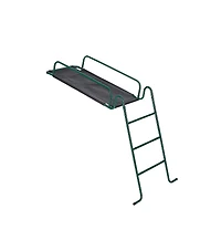 JumpKing Climbing Bridge/Ladder Accessory – Compatible Add-On for 2-Level Climbing Den Playset (Compatible with Jkcf)