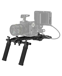 SmallRig 2896B Basic Shoulder Mount Kit with Basic Shoulder Pad and 2x 15mm Aluminum Rod