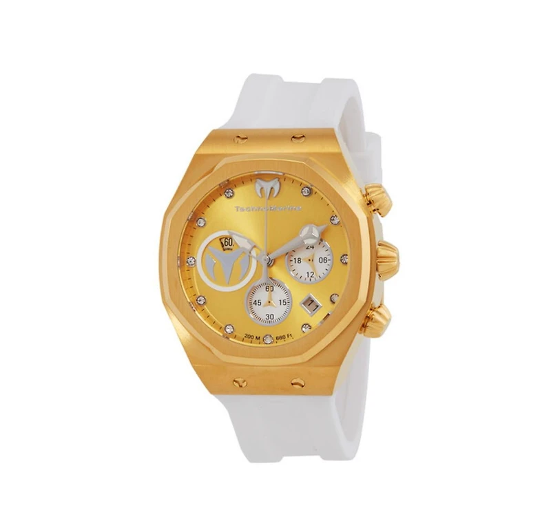 Technomarine Women's Tm-523008 Reef Quartz Silver, Gold Dial Watch