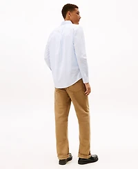 Tommy Hilfiger Men's Flex Poplin Big Gingham Shirt