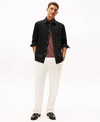 Tommy Hilfiger Men's Denim Long-Sleeve Shirt