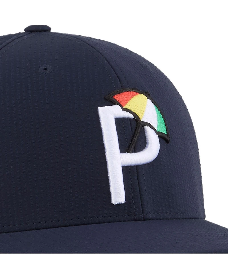 Puma Golf Men's X Arnold Palmer Seersucker 6 Panel Hat