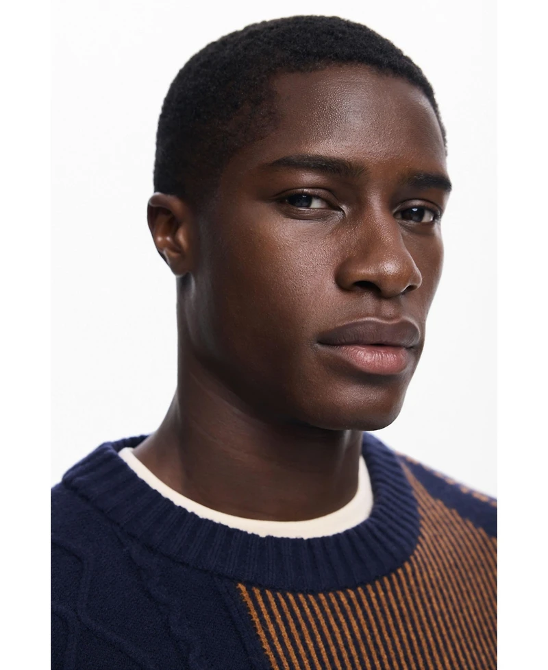 Desigual Men's Paisley sweater
