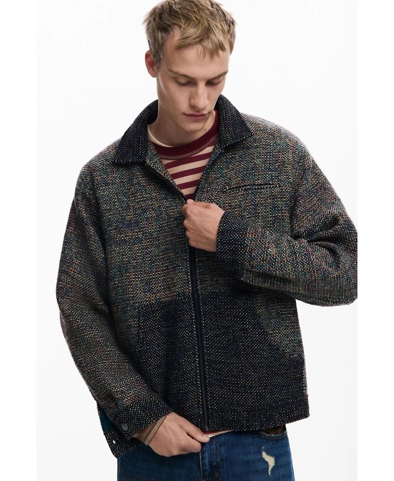 Desigual Men's Mottled pocket jacket
