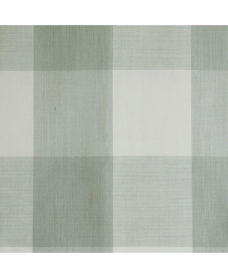 Habitat 100% Polyester Genesis Light Filtering Plaid Woven Grommet Curtain Panel 52" x 95" Grey