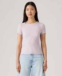 Levi's Women's Hayes Slim-Fit Short-Sleeve Crewneck T-Shirt