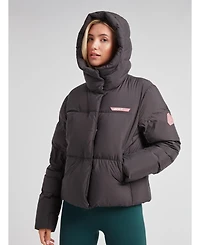 JACK1T Women's Star Shower Long Sleeve Puffer Jacket