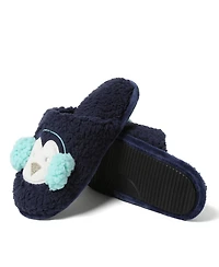 Dearfoams Cozyfoams Women's Holiday Novelty Scuff Slipper with Gift Bag