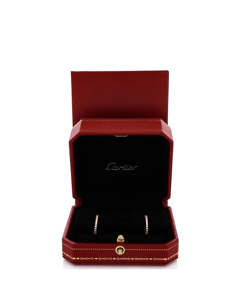 Pre-Owned Cartier Etincelle de Cartier Hoops Earrings