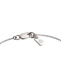 Lauren Ralph Lauren Silver-Tone Logo Padlock Pendant Necklace