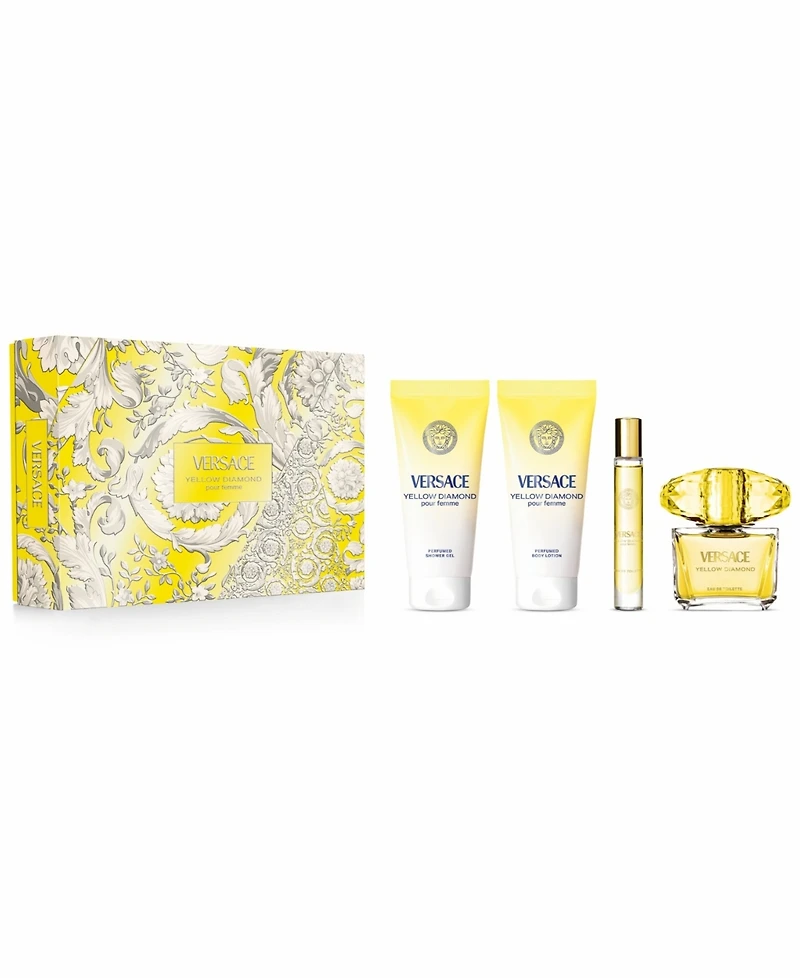 Versace 4-Pc. Yellow Diamond Fragrance Gift Set