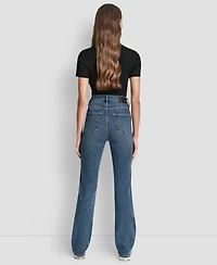 Dkny Jeans Women's High-Rise Bootcut