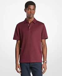 Michael Kors Men's Textured Polo Shirt