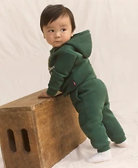 Levi's Baby Boys 2-Piece Bear Applique Hoodie and Joggers Set