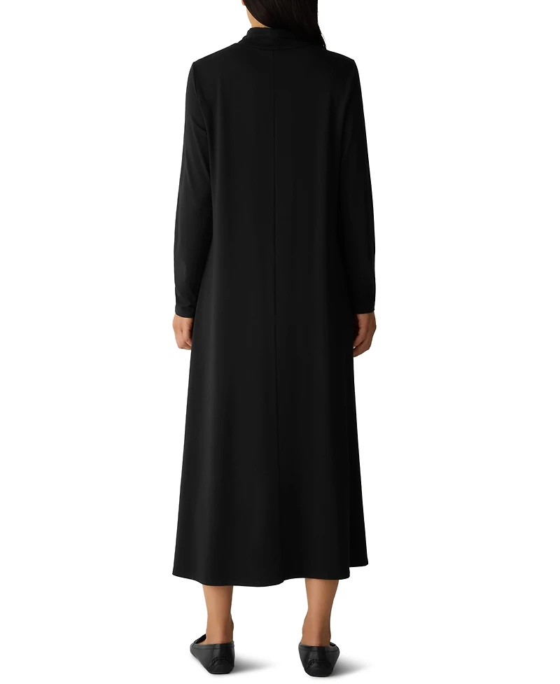 Eileen Fisher Women's Turtle Neck A-Line Dress, Regular and Plus