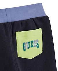 Guess Baby Boys Long-Sleeve Active Zip-Up Sweatshirt and Pant Set