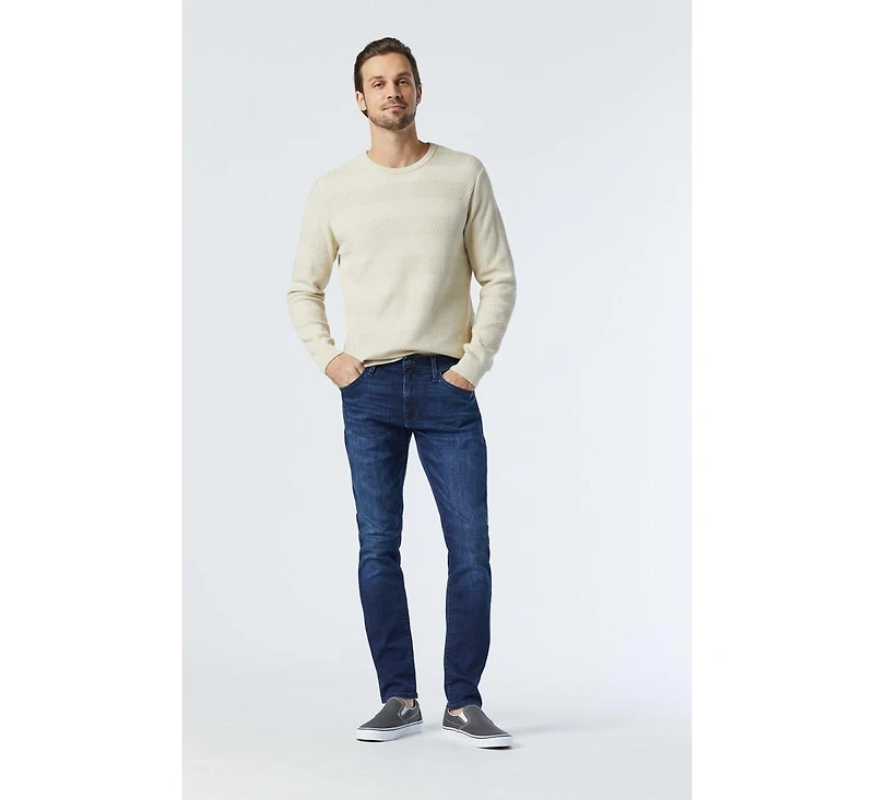 Mavi Jeans Men's Jake Slim Leg Dark Tonal Nashville