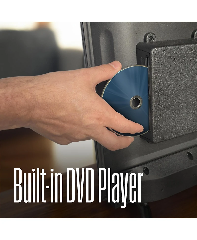 Westinghouse 24" Hd Led Tv with Built-In Dvd Player – Non-Smart Flat Screen, Hdmi & Usb, Compatible with Fire Stick, Roku, Apple Tv, TiVo, Xumo